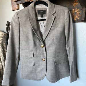 J. Crew Wool Schoolboy Blazer